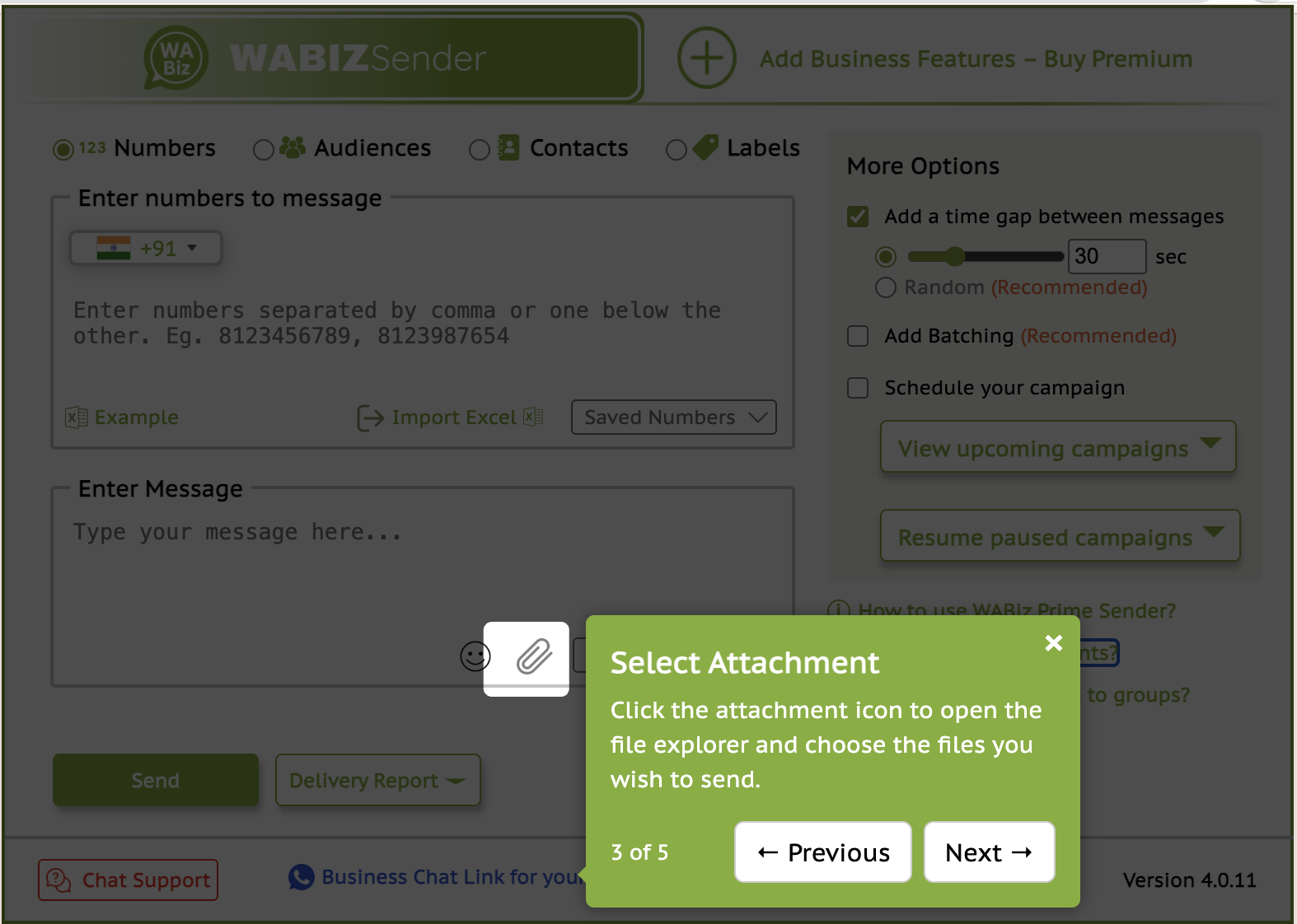 Extension Screenshot