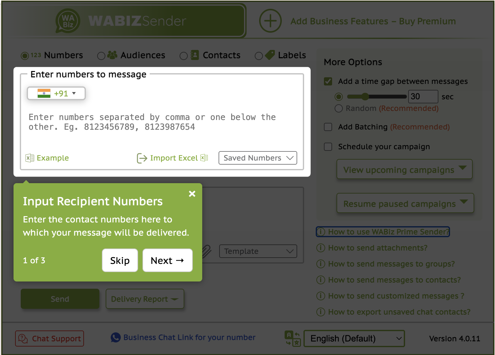 Extension Screenshot